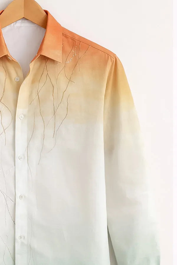 Buy HarbourStreets Ombre Gradient Premium Full Sleeve Shirt Online In Assam