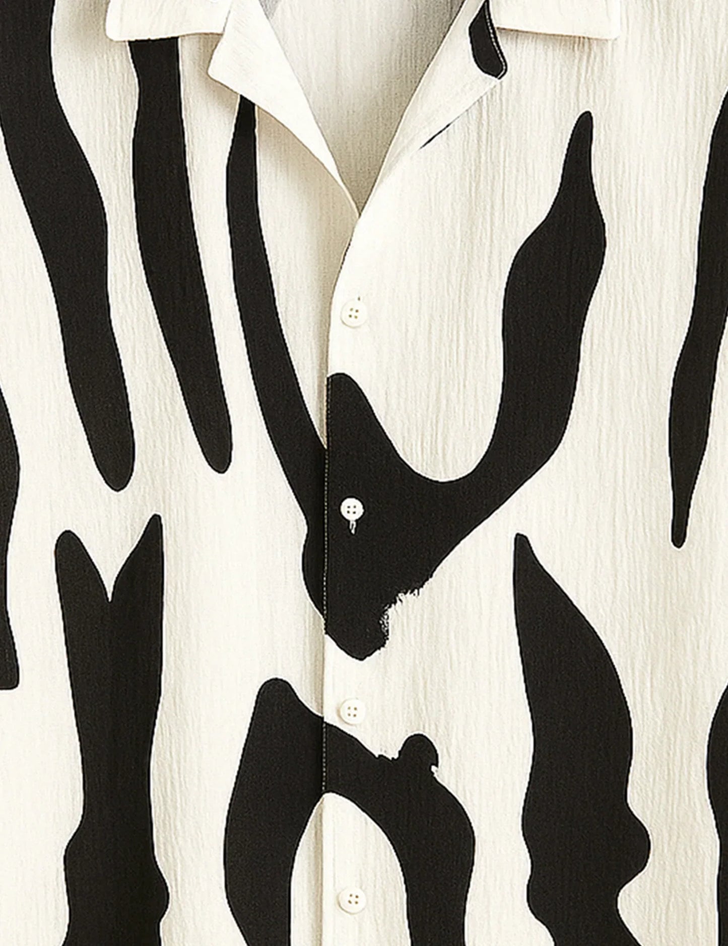 Shop HarbourStreets Black Scratch Printed South Indian Style Shirt Online