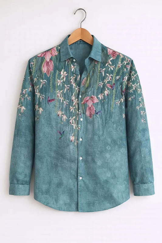 Buy HarbourStreets Guwahati Botanical Premium Shirt Online In Assam