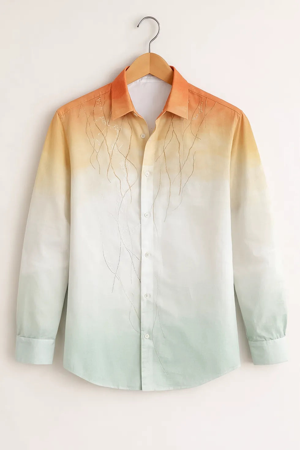 Buy HarbourStreets Ombre Gradient Premium Full Sleeve Shirt Online In Assam