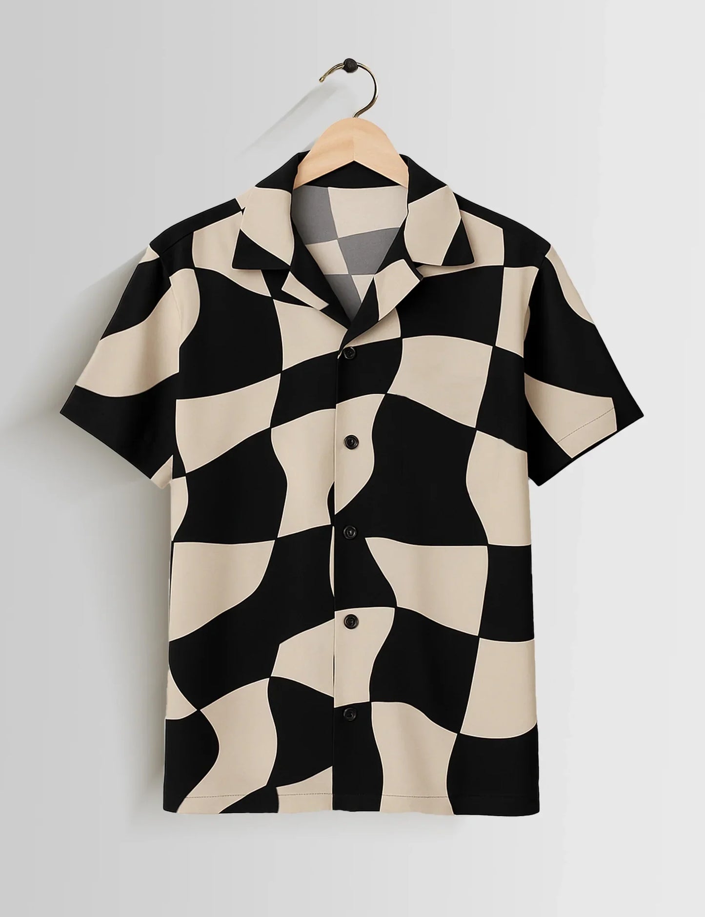Buy HarbourStreets Chess Pattern Printed Premium Tamil Trend Shirt Online In Kerala