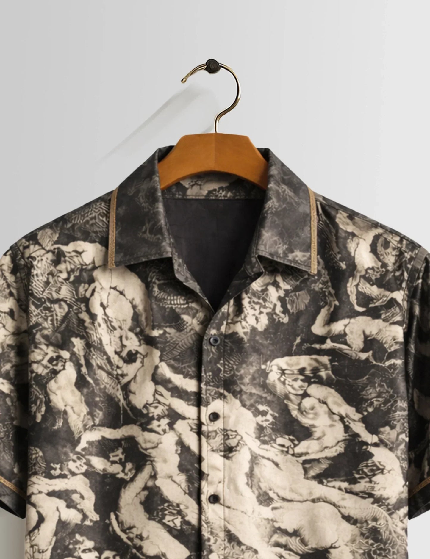 Buy HarbourStreets Mankind Cream Premium Half Sleeve Shirt Online In Nagpur