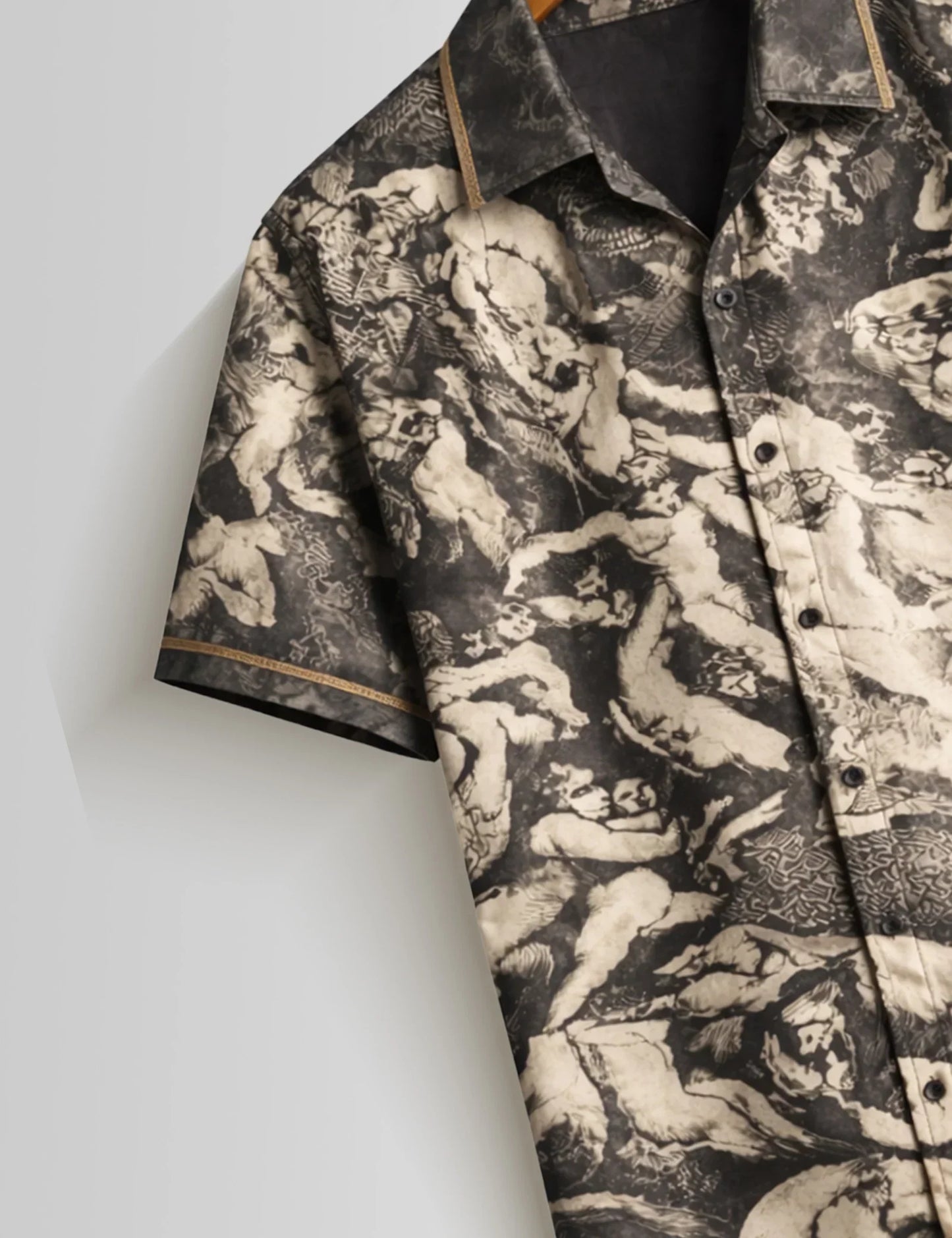 Buy HarbourStreets Mankind Cream Premium Half Sleeve Shirt Online In Nagpur