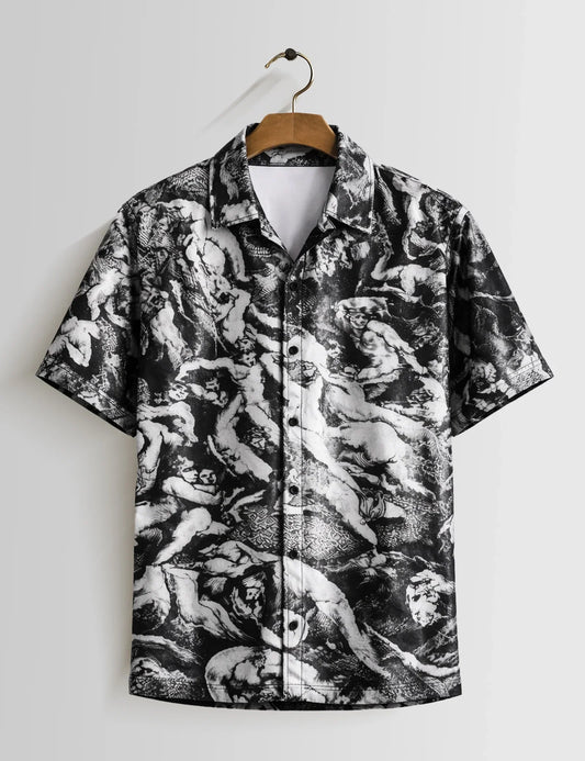 Buy HarbourStreets Marathi Trend Outline Piping Premium Shirt Online In Pune-India
