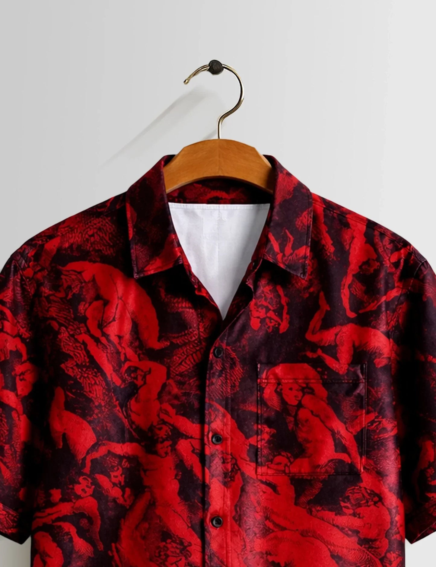 Buy HarbourStreets Marathi Style Fire Premium Half Sleeve Shirt online Mumbai