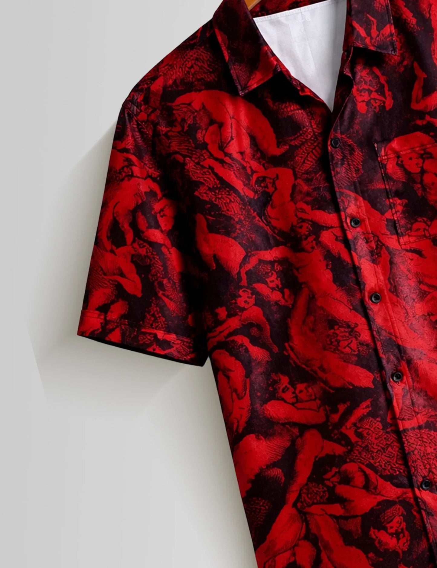 Buy HarbourStreets Marathi Style Fire Premium Half Sleeve Shirt online Mumbai