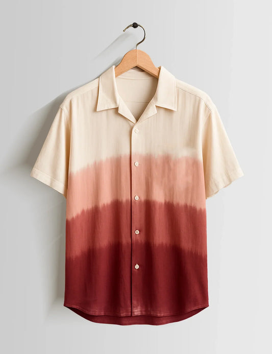 Buy HarbourStreets Kerala Style Maroon Shade Printed Premium Shirt Online In Banglore