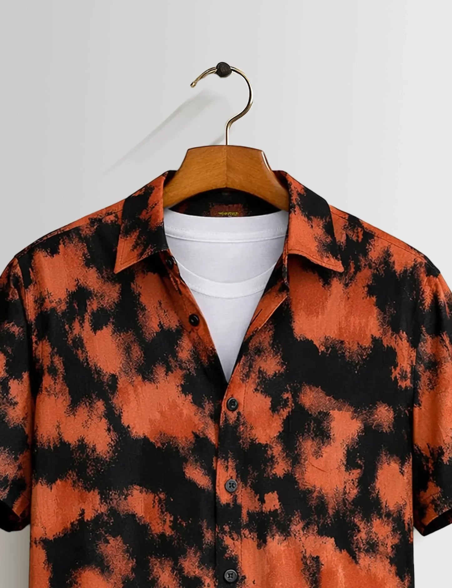 Buy HarbourStreets Tiger Pattern Premium Half Sleeve Shirt Online In Noida-NCR